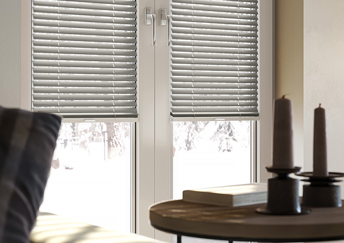 Purity, Satin Warm Grey - Stick Fit Venetian Blind - Image 5